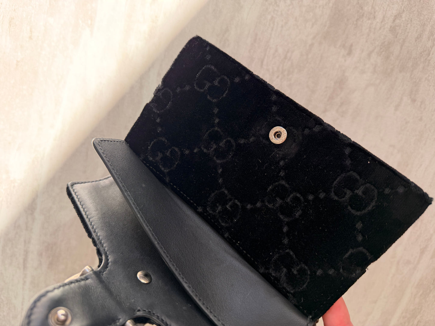 Gucci Super Mini Dionysus Velvet