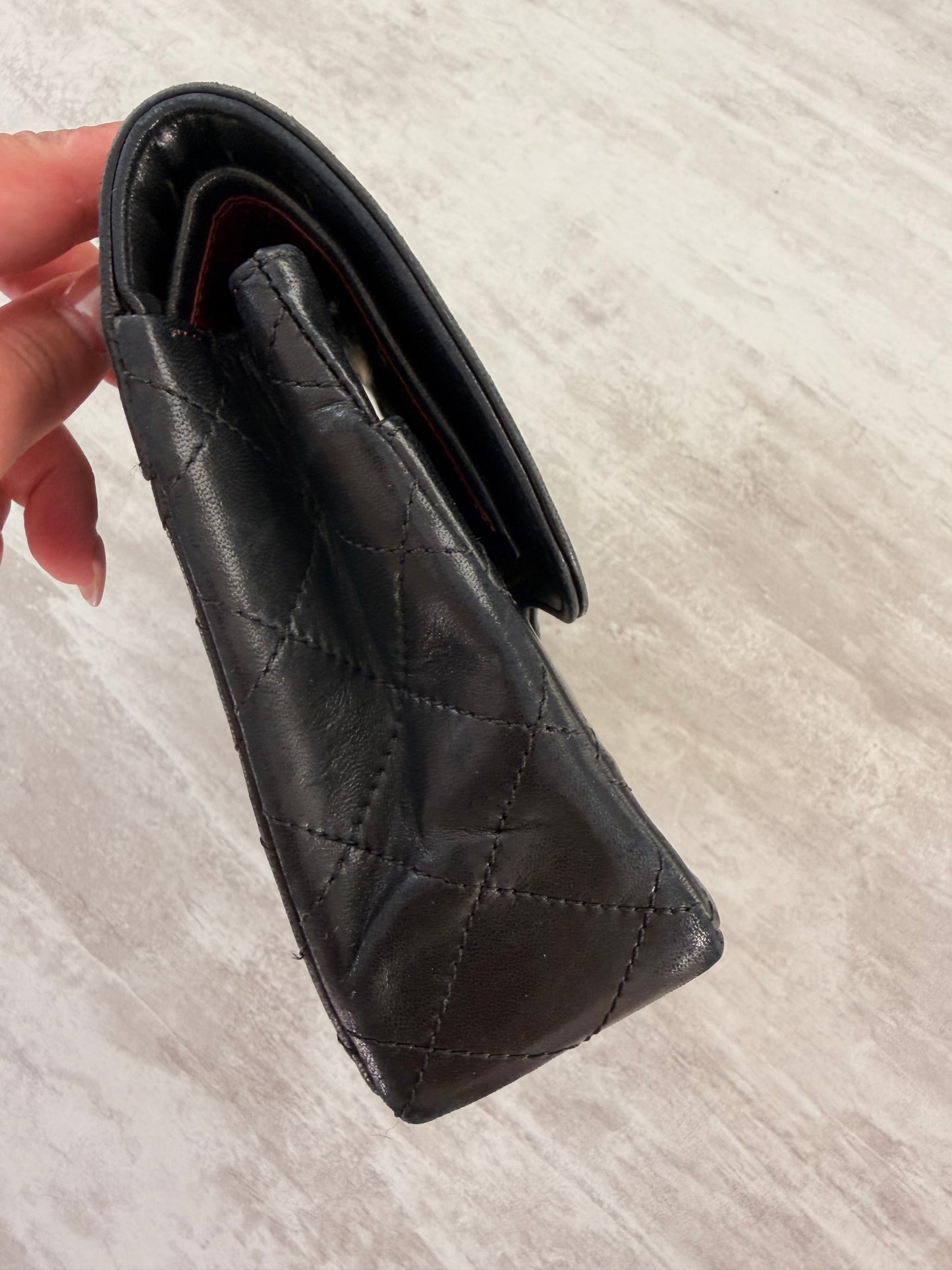 Chanel Black Quilted Lambskin Flap Bag GHW