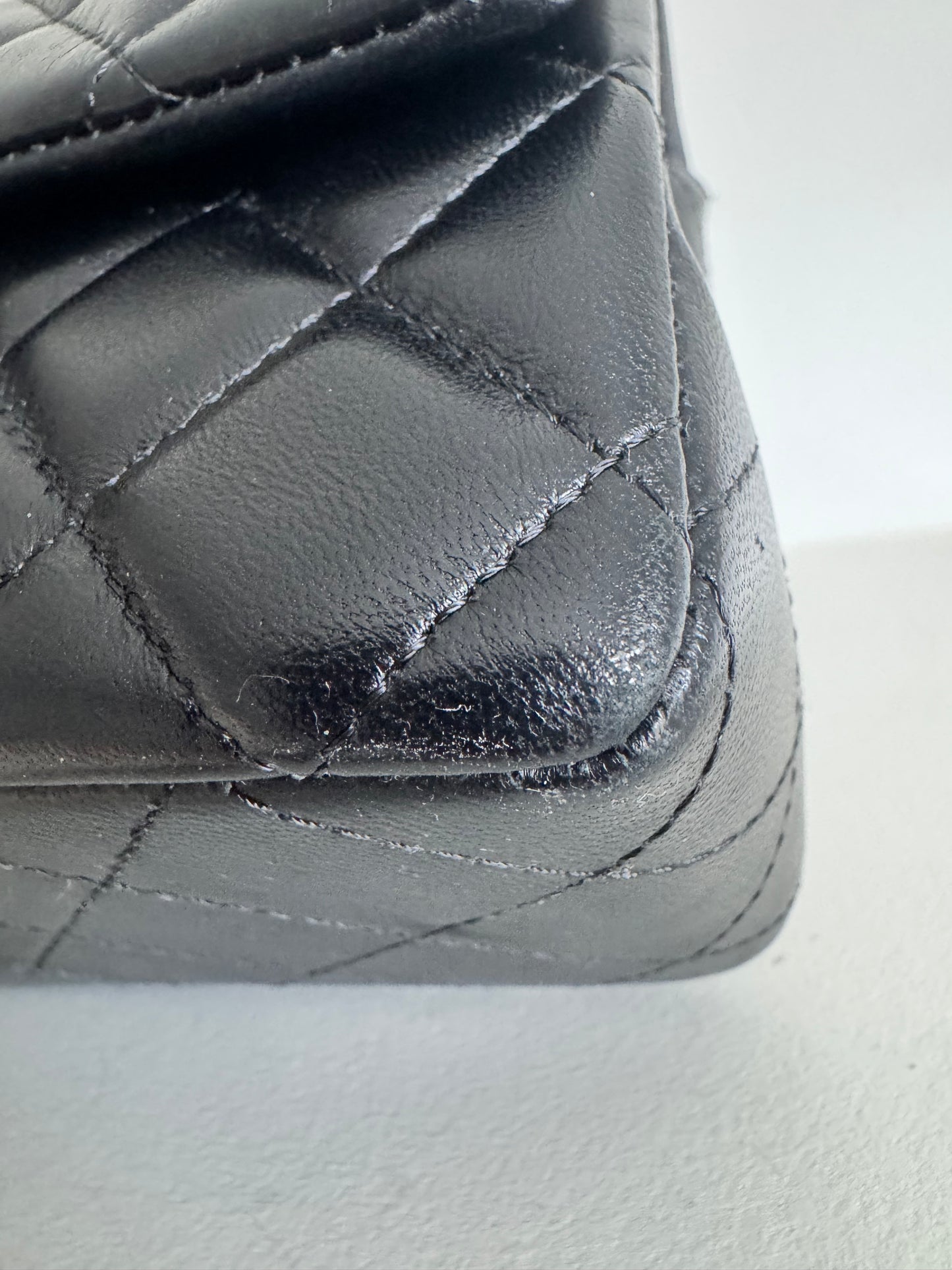 Chanel Mini Lambskin Rectangular Flap Bag, LGHW