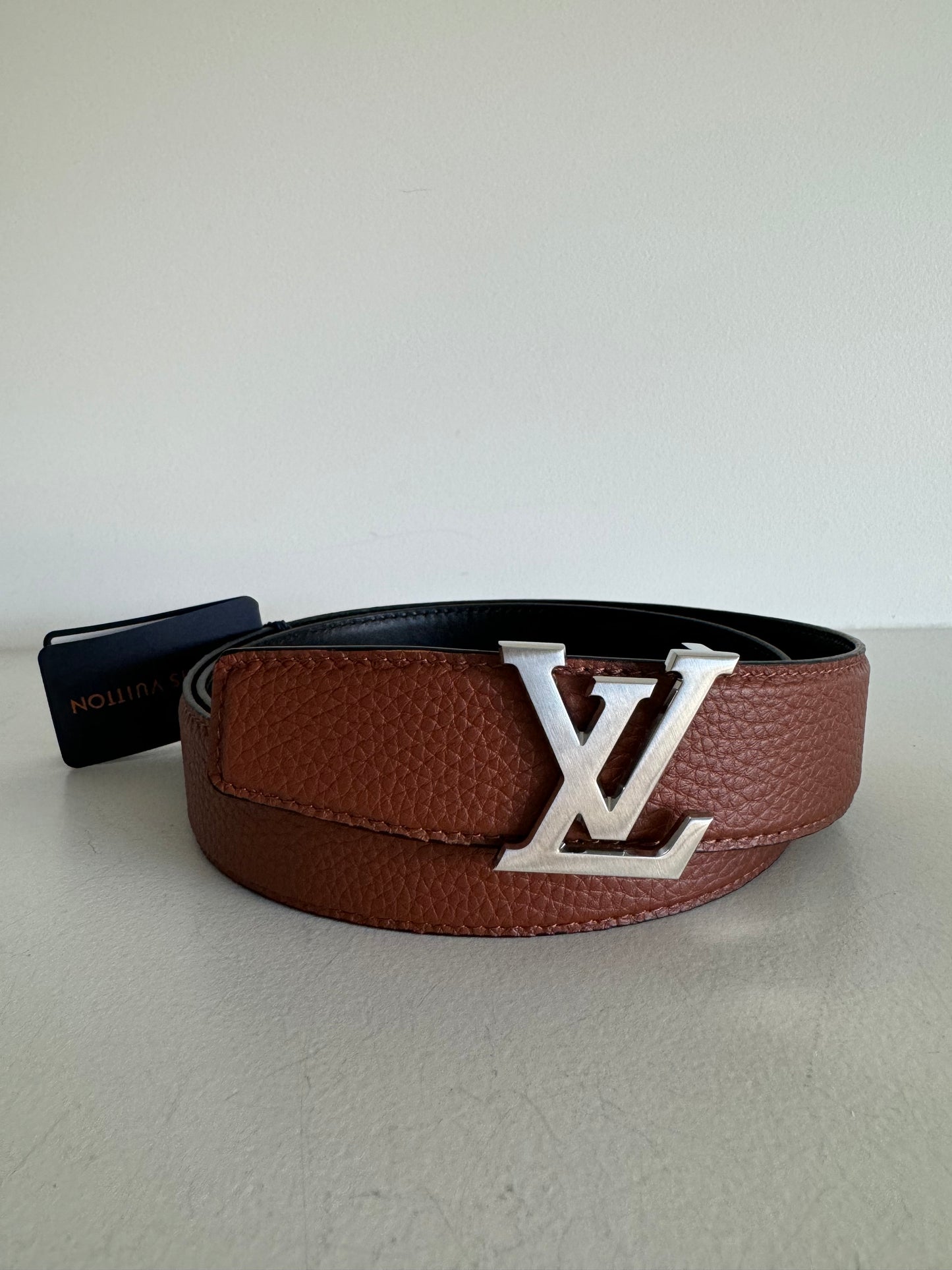 Louis Vuitton heritage 35mm reversible belt