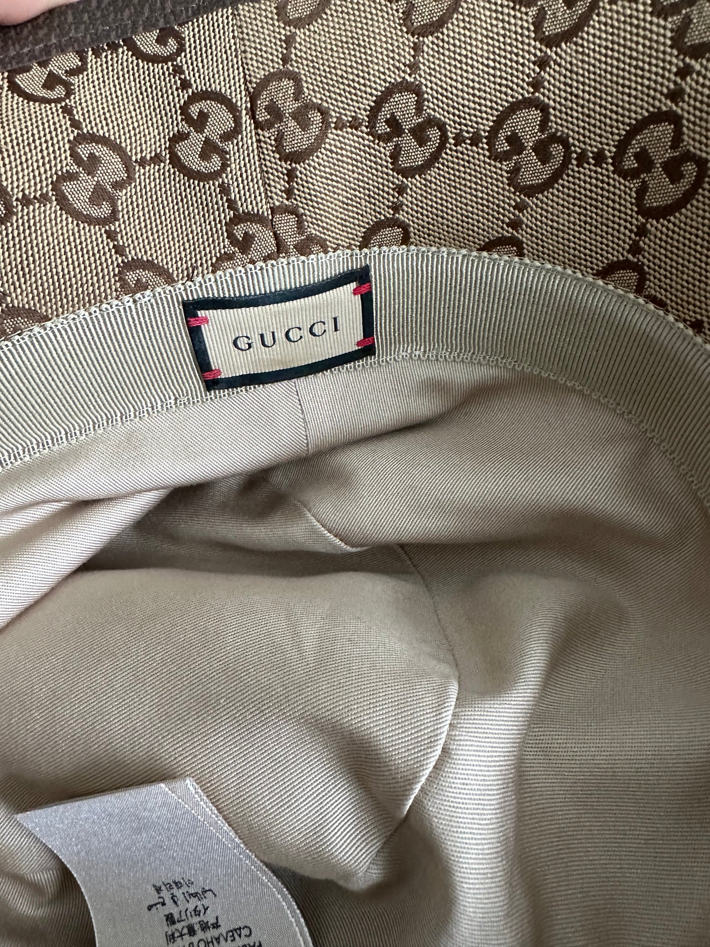 Gucci GG monogram bucket hat