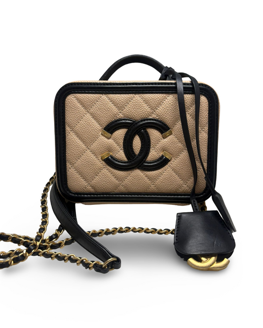 Chanel Filigree Vanity Small Bag