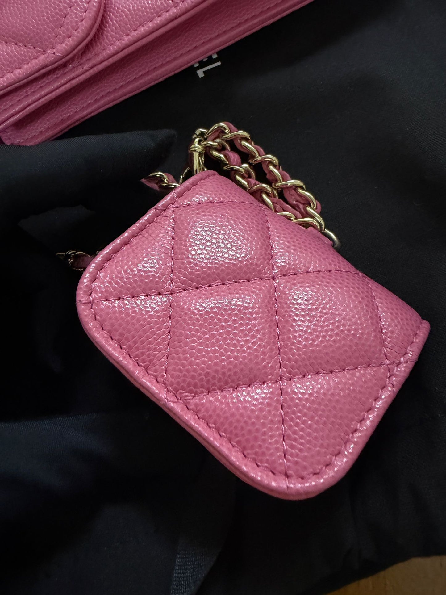Chanel Phone Holder w/ Pouch