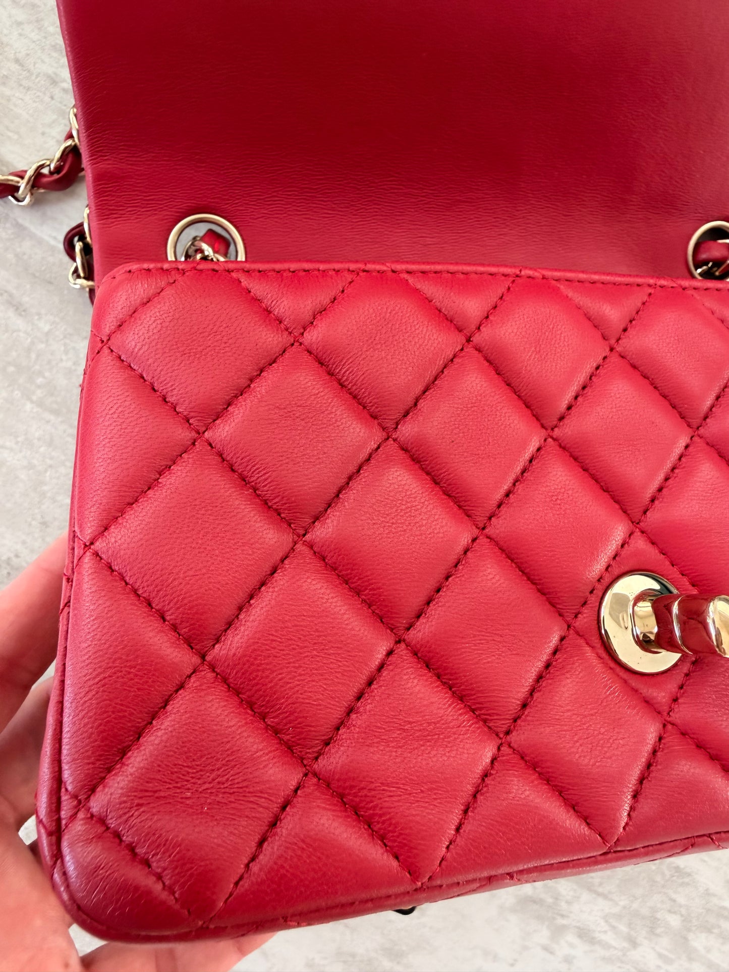 Chanel Classic Mini Rectangular Flap Bag, GHW