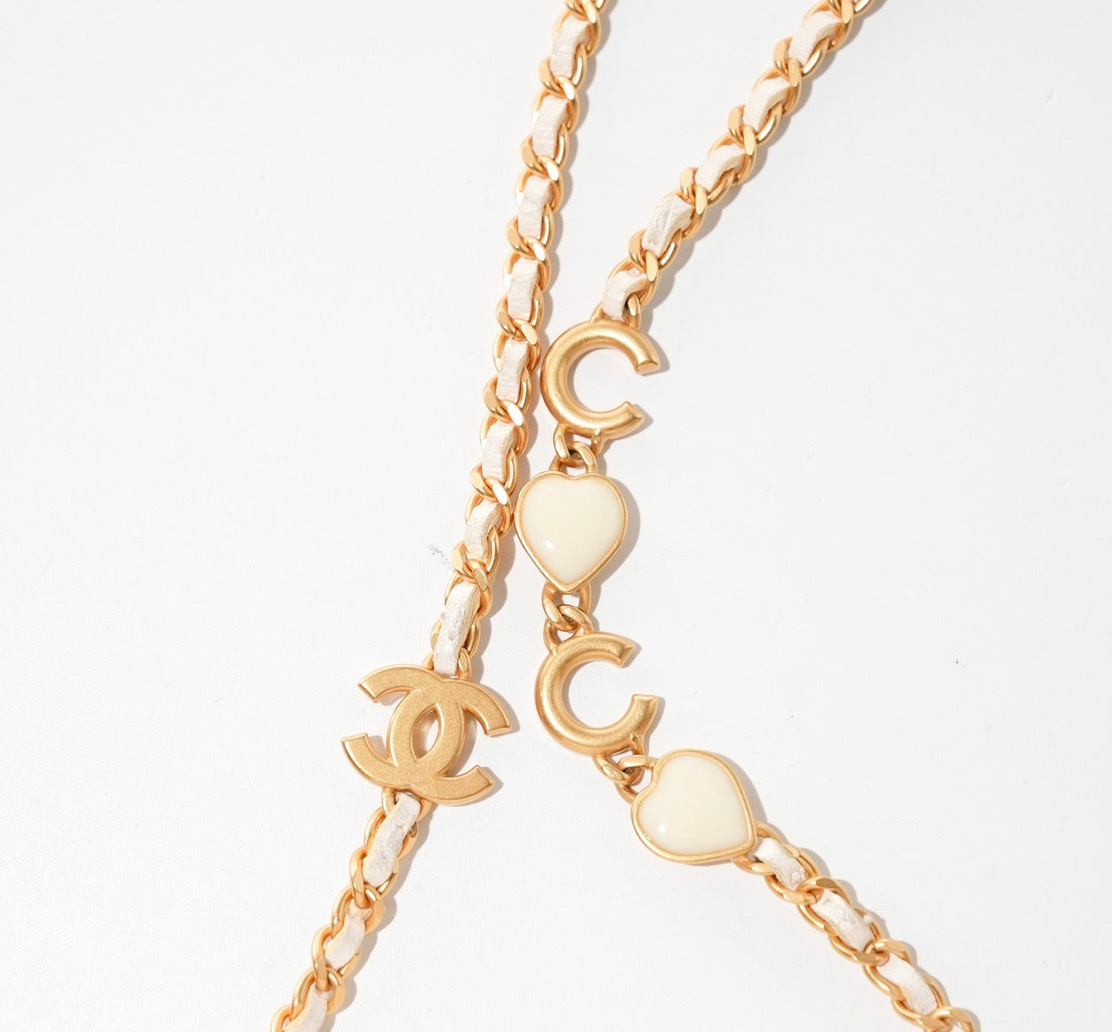 Chanel Long Vanity w/ Heart Chain