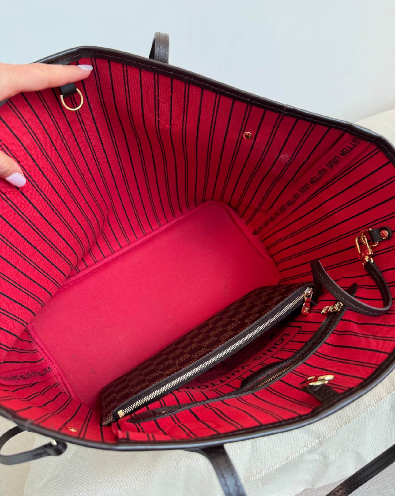 Louis Vuitton Neverfull MM Ebene