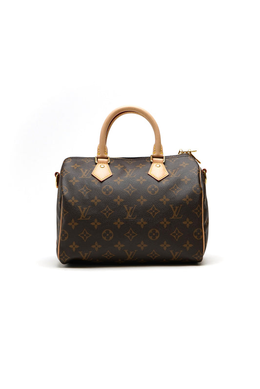 Louis Vuitton Monogram Speedy Bandouliere 25