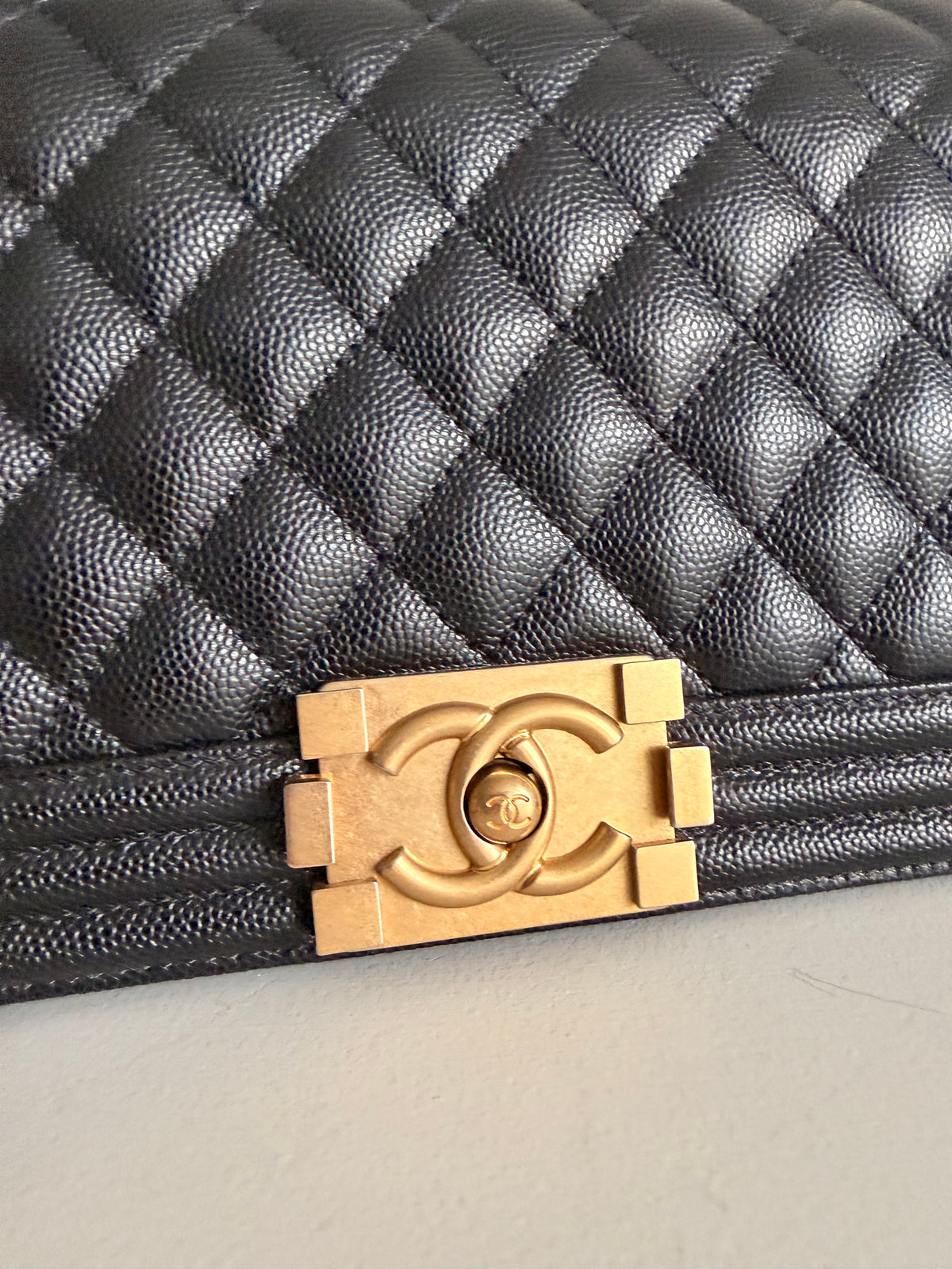 Chanel Old Medium Boy Bag