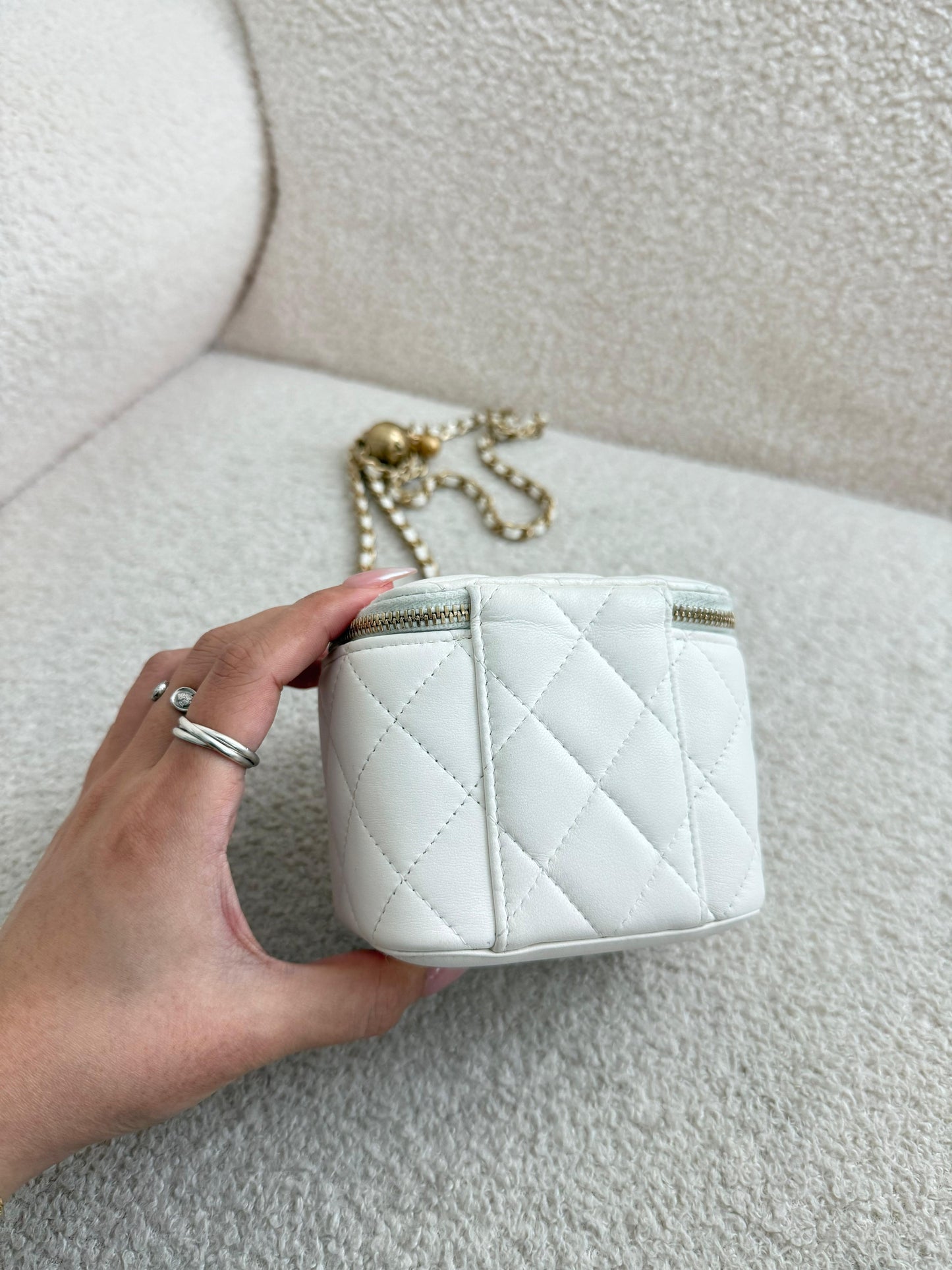 Chanel Mini Vanity Pearl Crush Bag