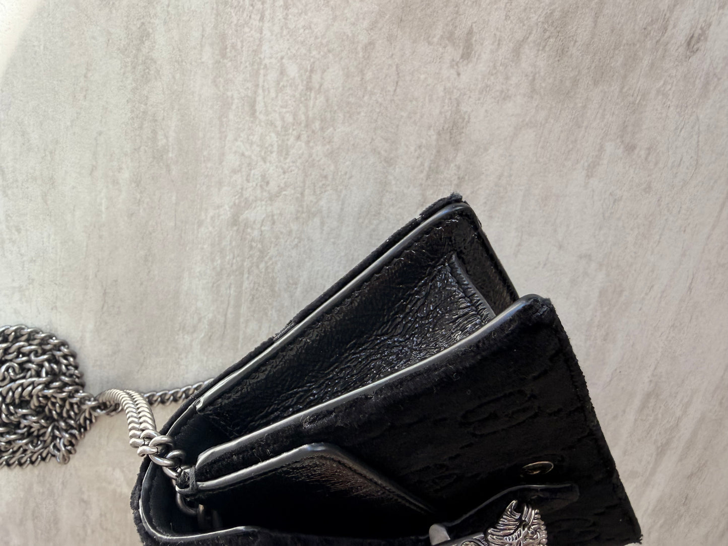 Gucci Super Mini Dionysus Velvet