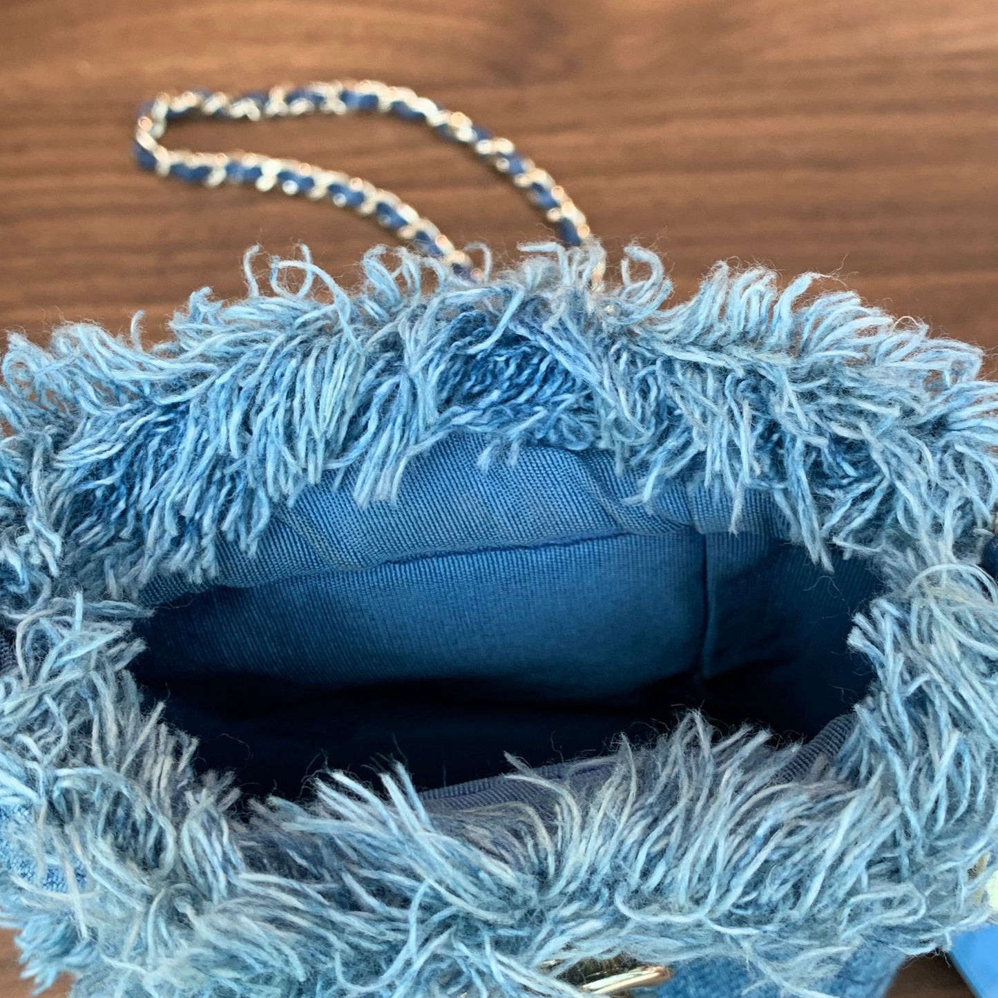 Chanel Mini Denim Mood Bucket bag