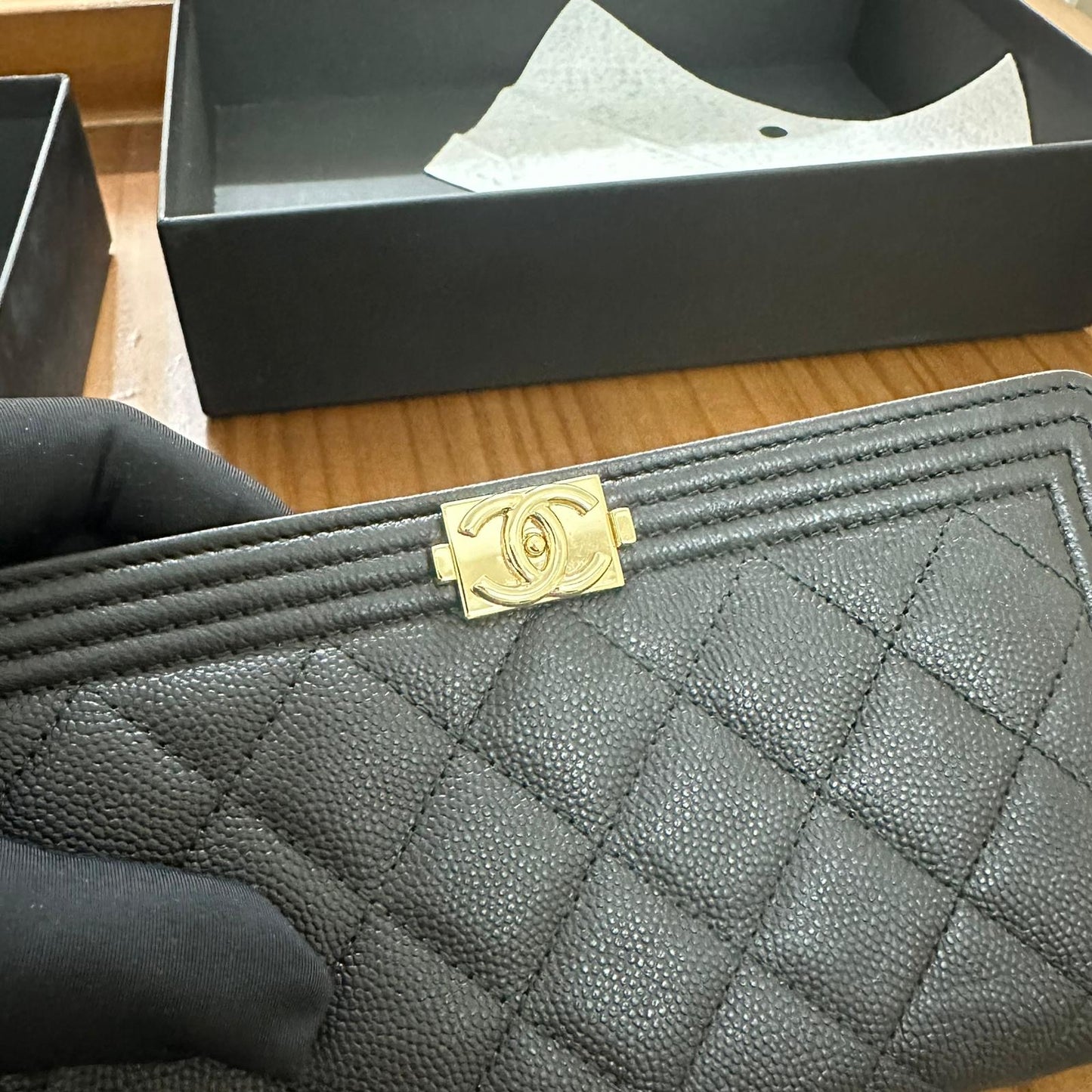 Chanel Boy Wallet On Chain