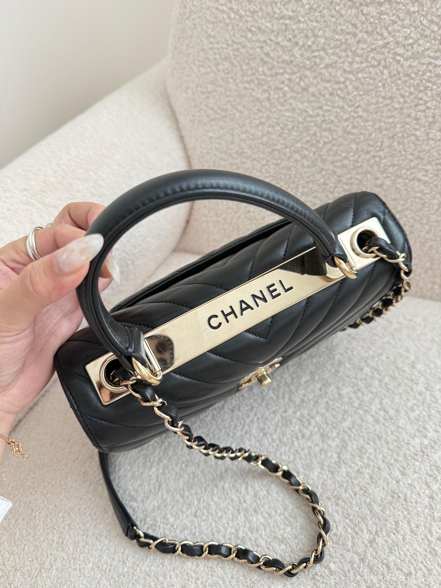 Chanel Trendy Top Handle Small Bag