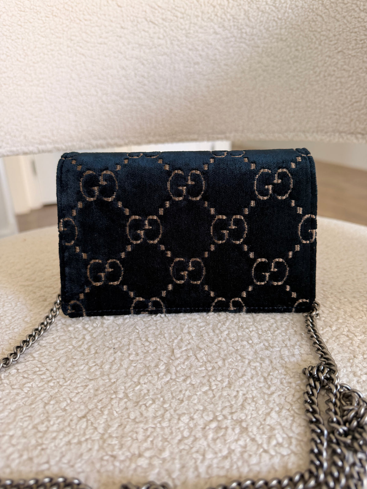Gucci Super Mini Dionysus Velvet