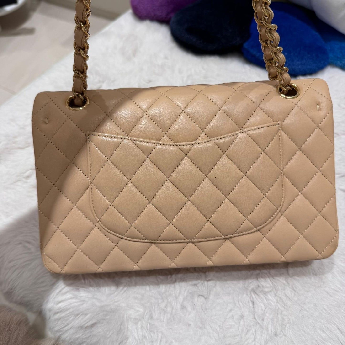 Chanel Medium Classic DF Beige Claire