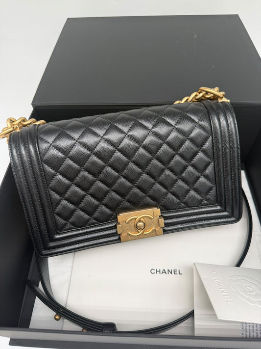 Chanel Old Medium Boy Bag