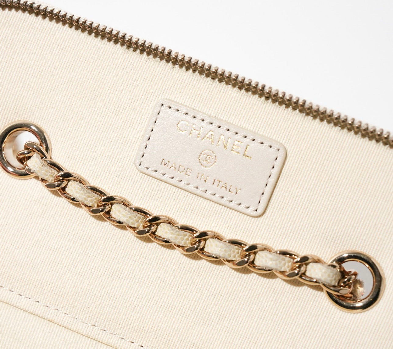 Chanel Long Vanity Bag On Chain