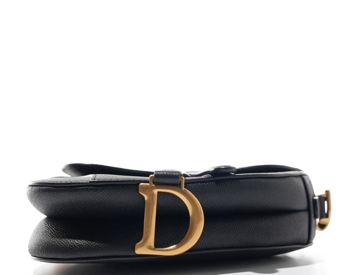 Christian Dior Mini Saddle Bag w/ Strap