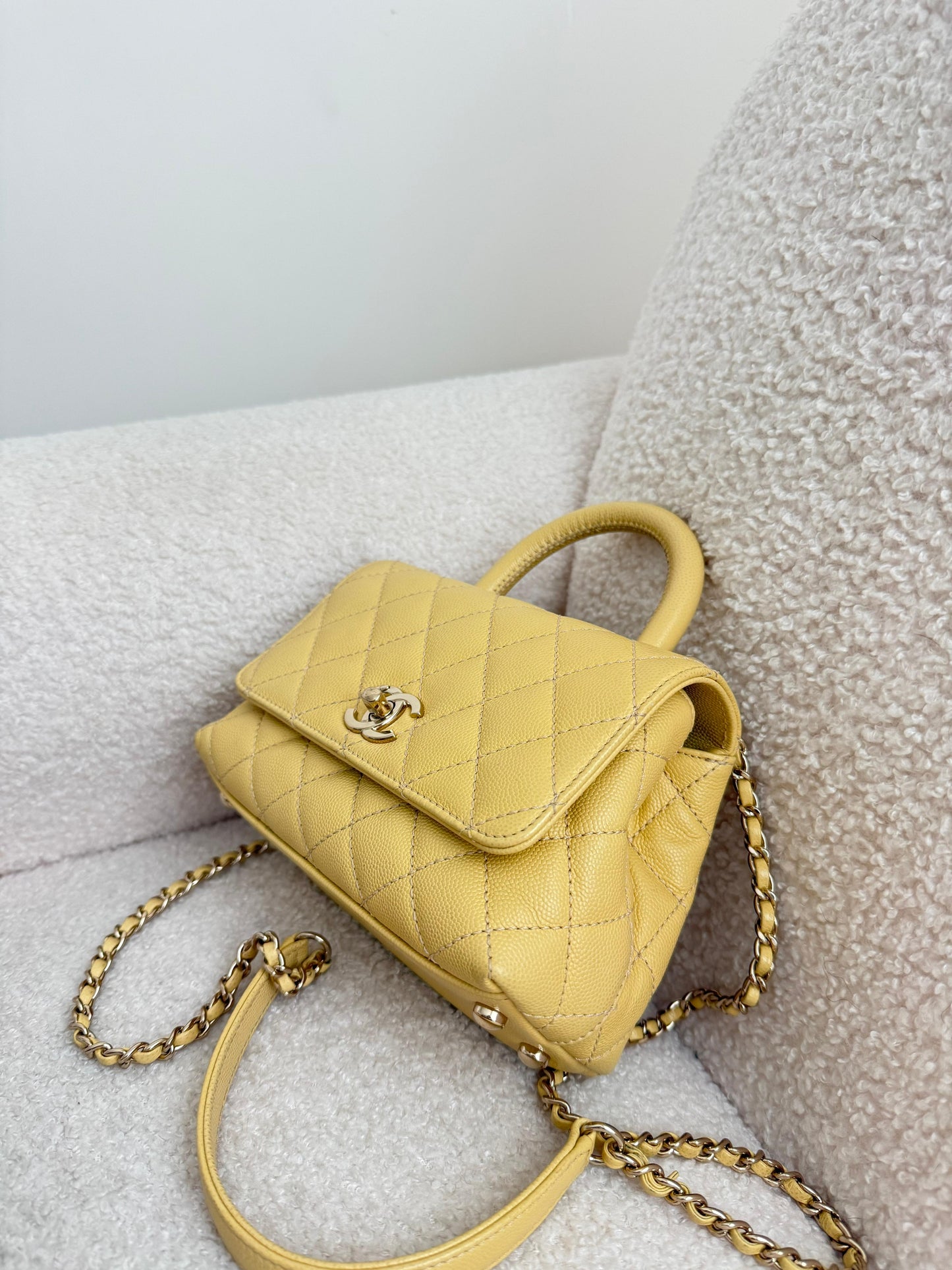 Chanel Mini Coco Handle Caviar