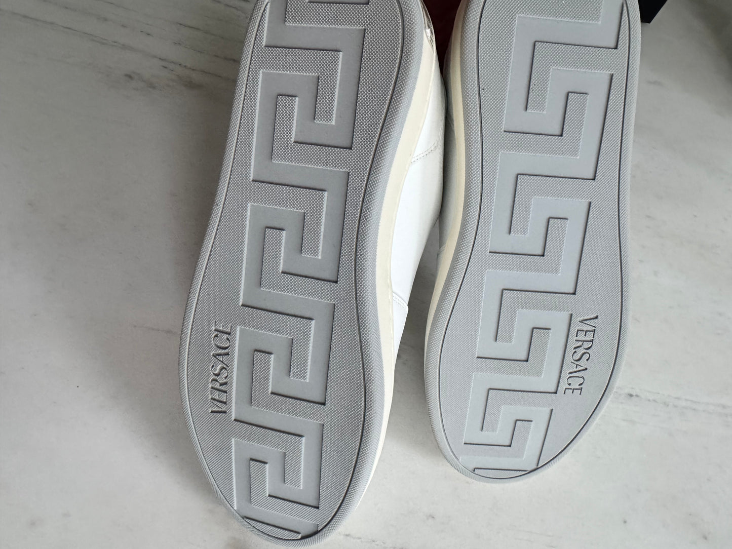 Versace Medusa White Leather Women’s Sneakers