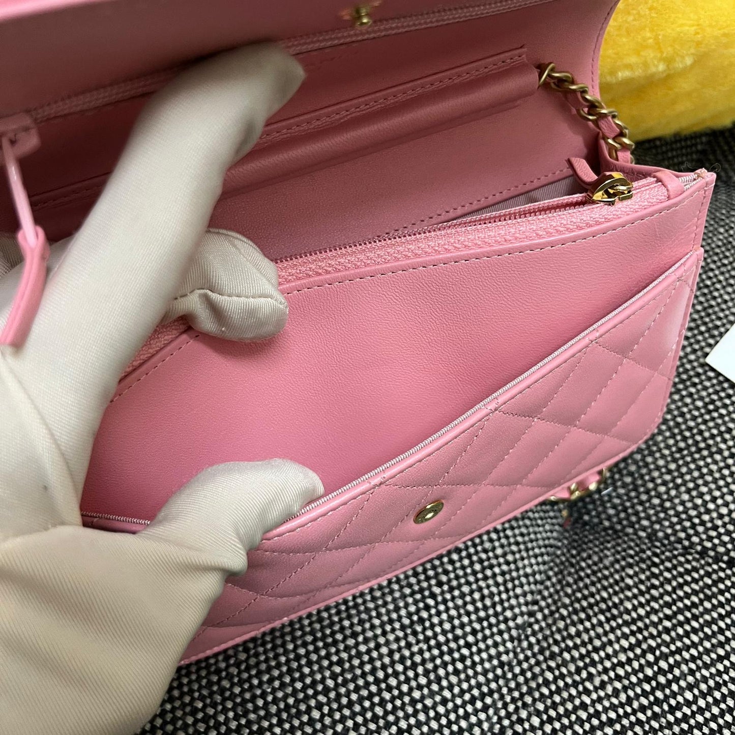 Chanel Classic Wallet On Chain