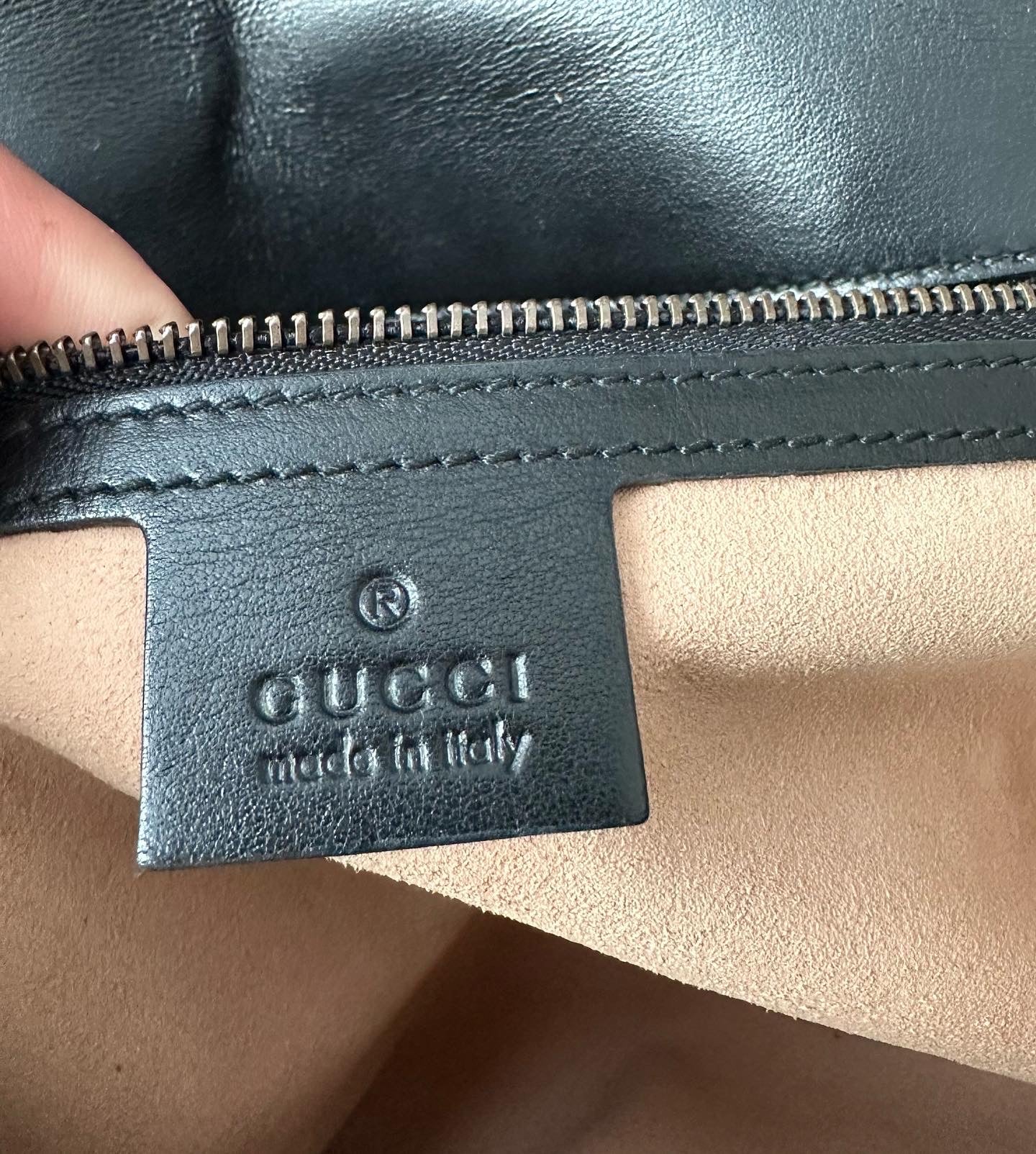 Gucci marmont matelasse small flap bag
