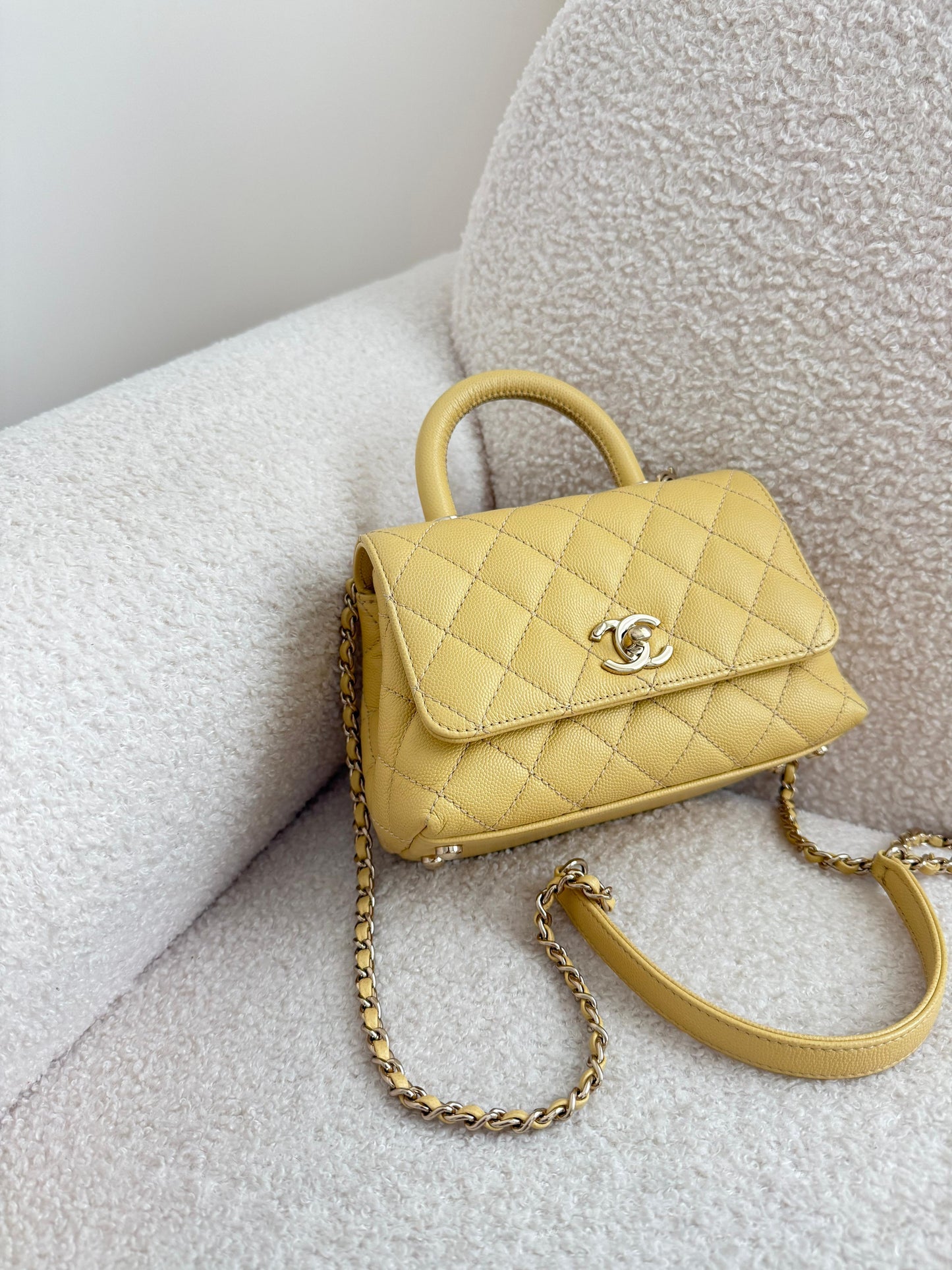 Chanel Mini Coco Handle Caviar