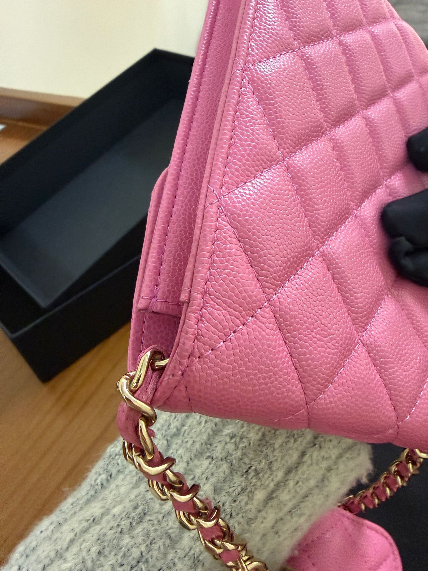 Chanel Phone Holder w/ Pouch