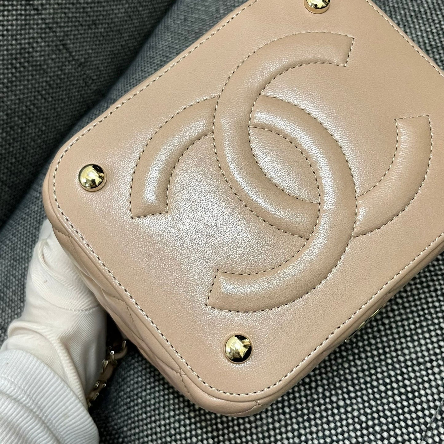 Chanel Top Handle Vanity Case