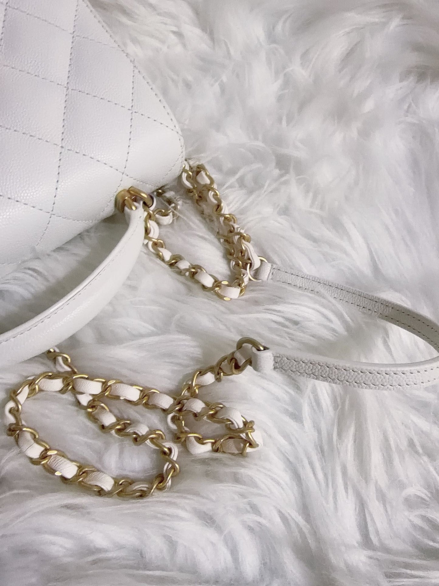 Chanel Top Handle Flap Bag