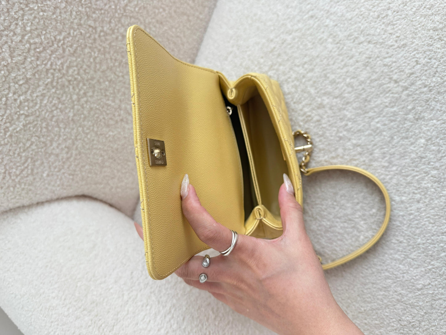 Chanel Mini Coco Handle Caviar