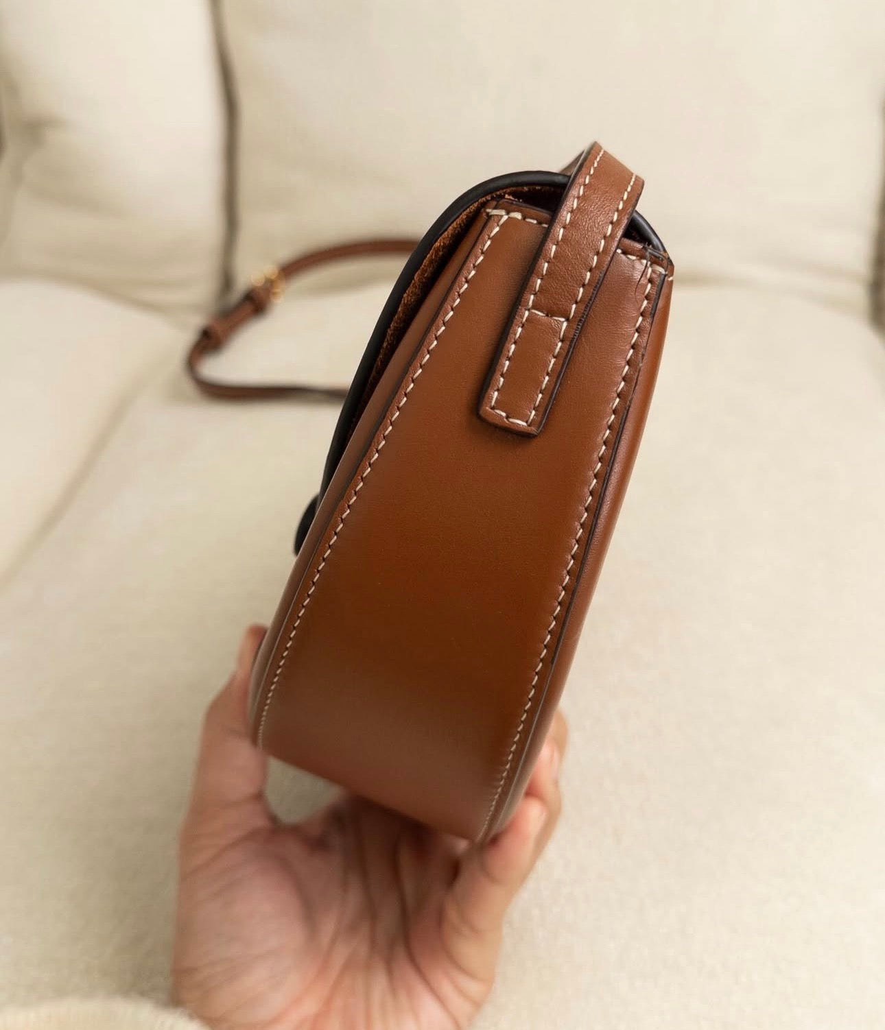 Celine Besace Cuir Triomphe Bag