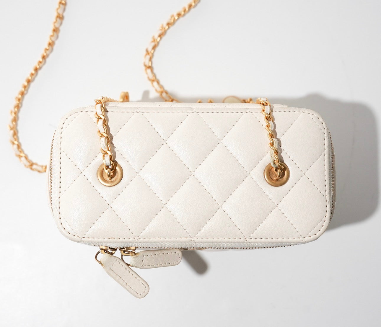 Chanel Long Vanity w/ Heart Chain