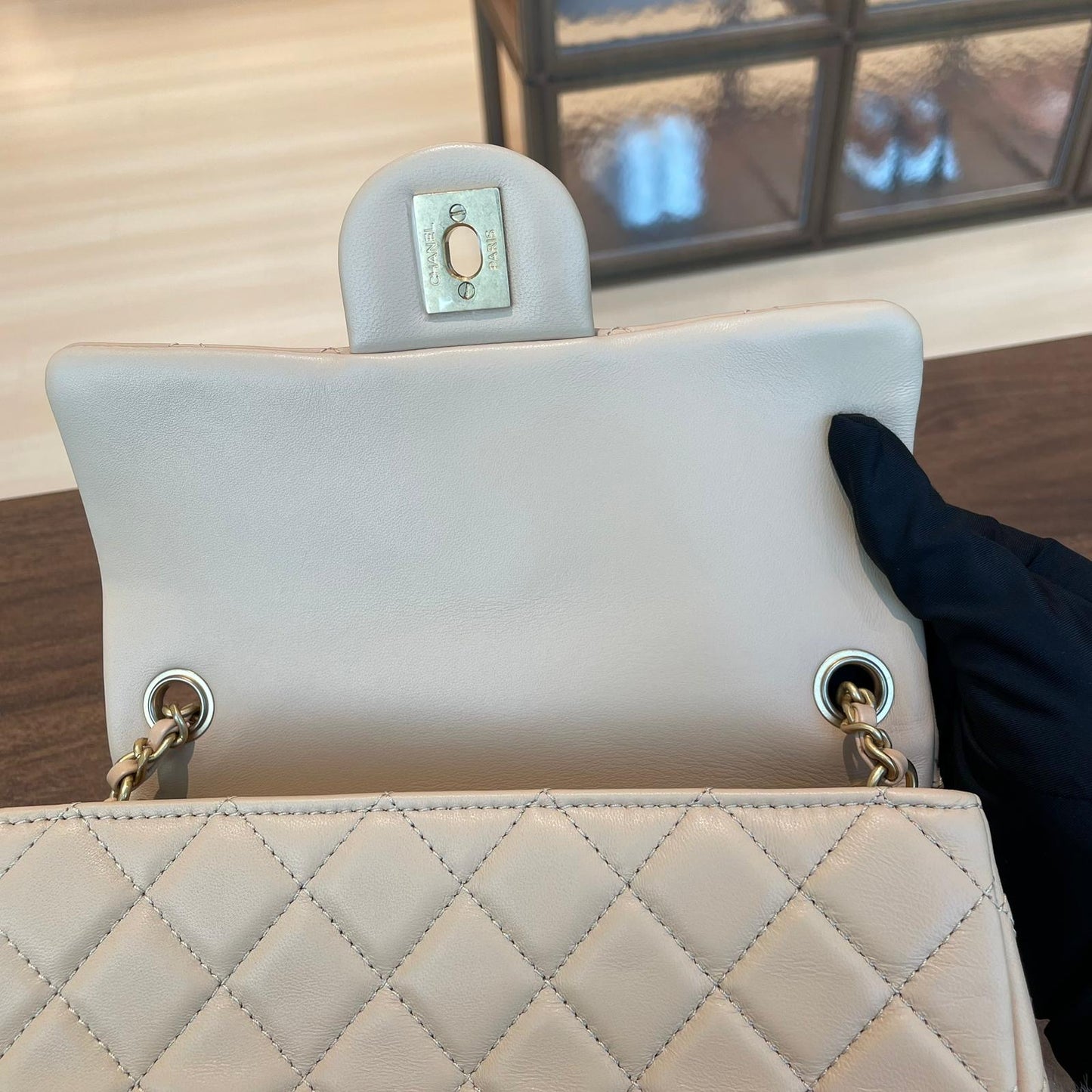 Chanel Mini Rectangular Pearl Crush Bag