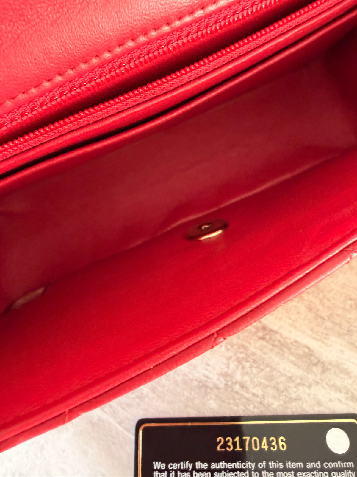 Chanel Classic Mini Rectangular Flap Bag, GHW
