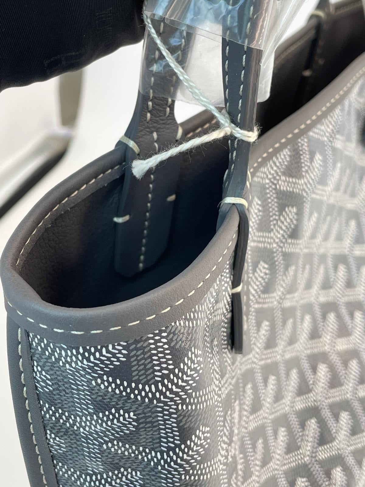 Goyard Mini Anjou Grey tote