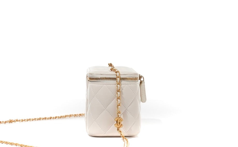 Chanel Long Vanity w/ Heart Chain