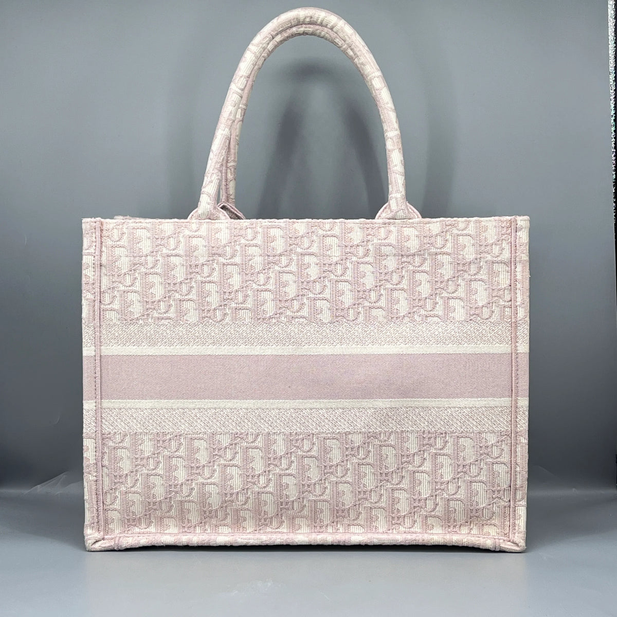 Christian Dior Medium Pink Book Tote