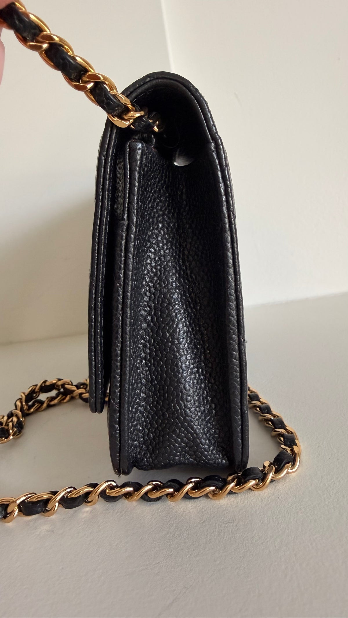 Chanel Quilted Wallet On Chain
