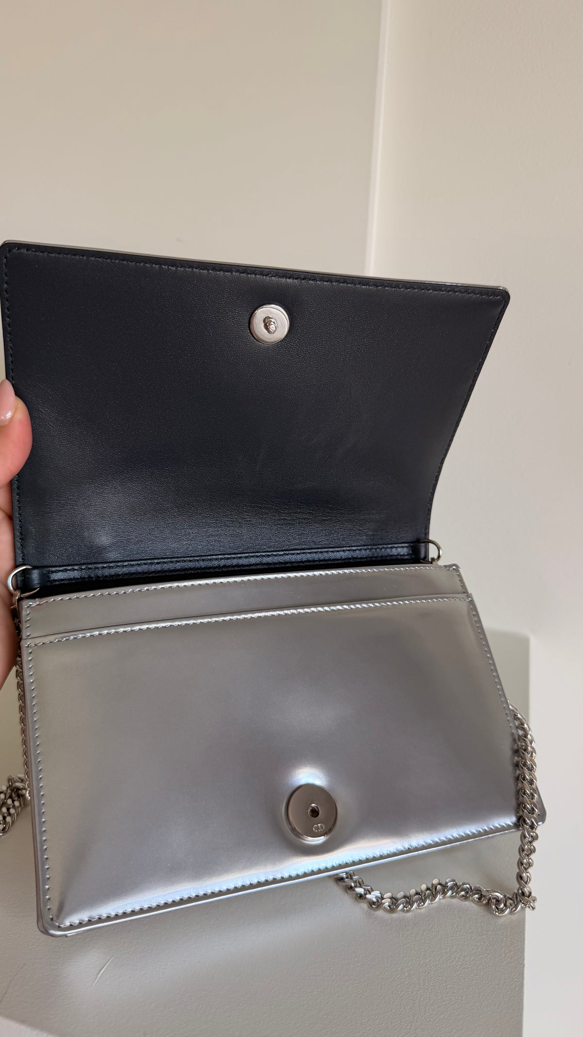 Christian Dior Diorama Wallet On Chain