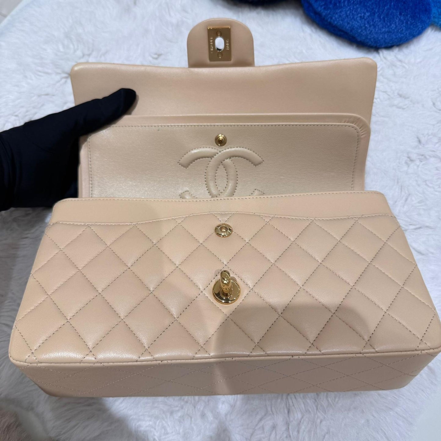 Chanel Medium Classic DF Beige Claire