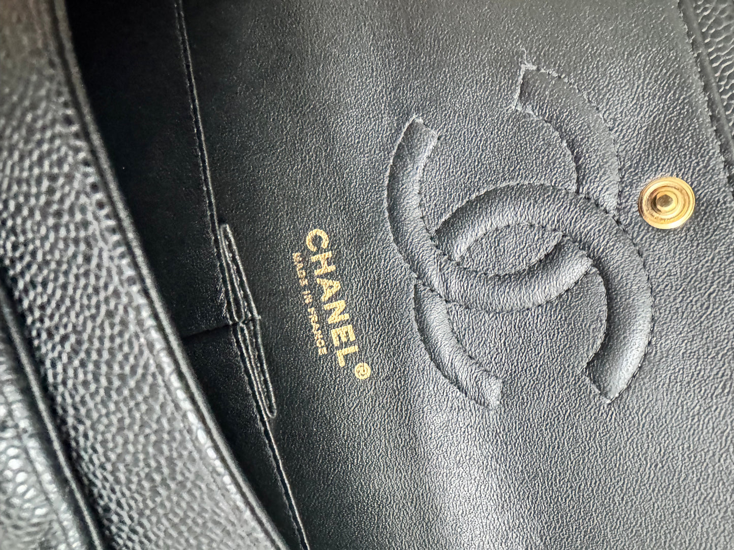 Chanel Medium Classic DF Caviar Bag