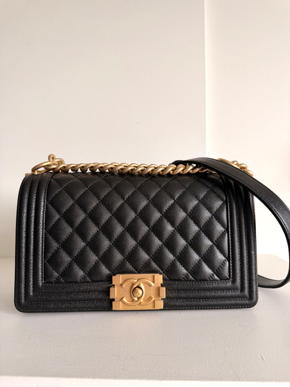 Chanel Old Medium Boy Bag