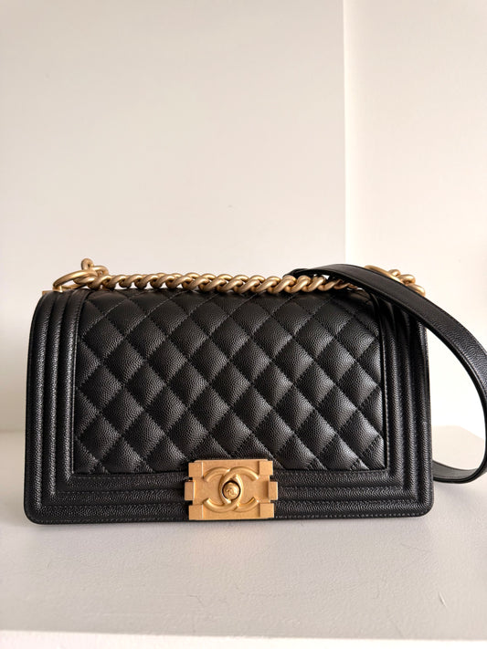 Chanel Old Medium Boy Bag