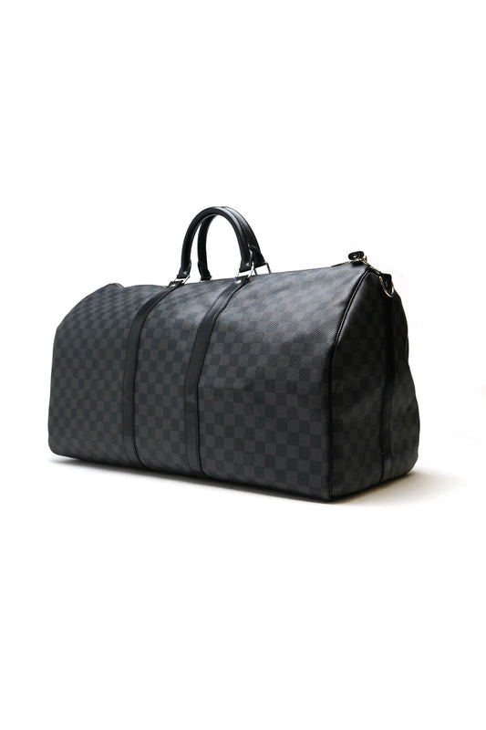 Louis Vuitton Damier Graphite Keepall Bandouliere 55