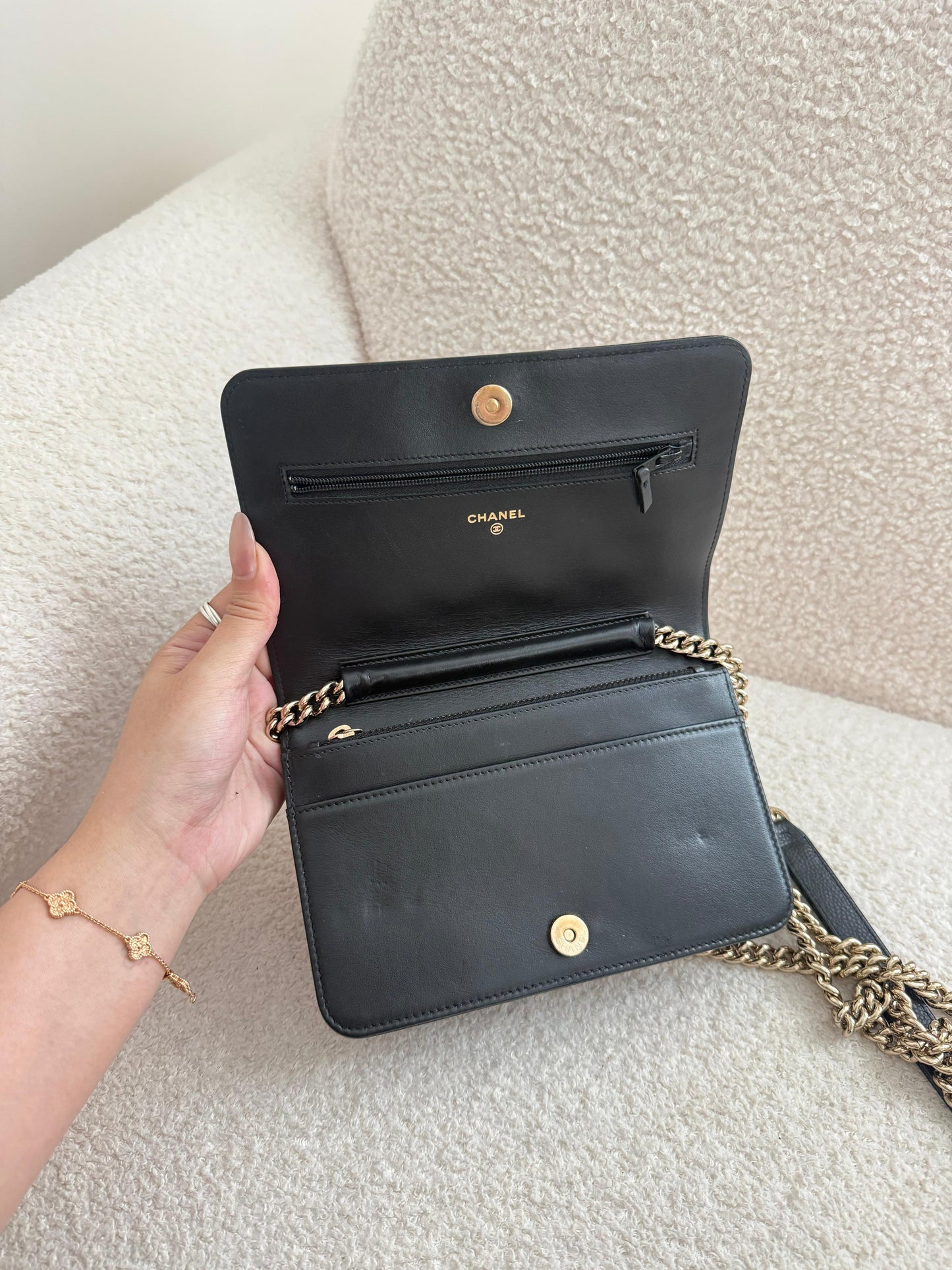 Chanel Boy Wallet On Chain Bag