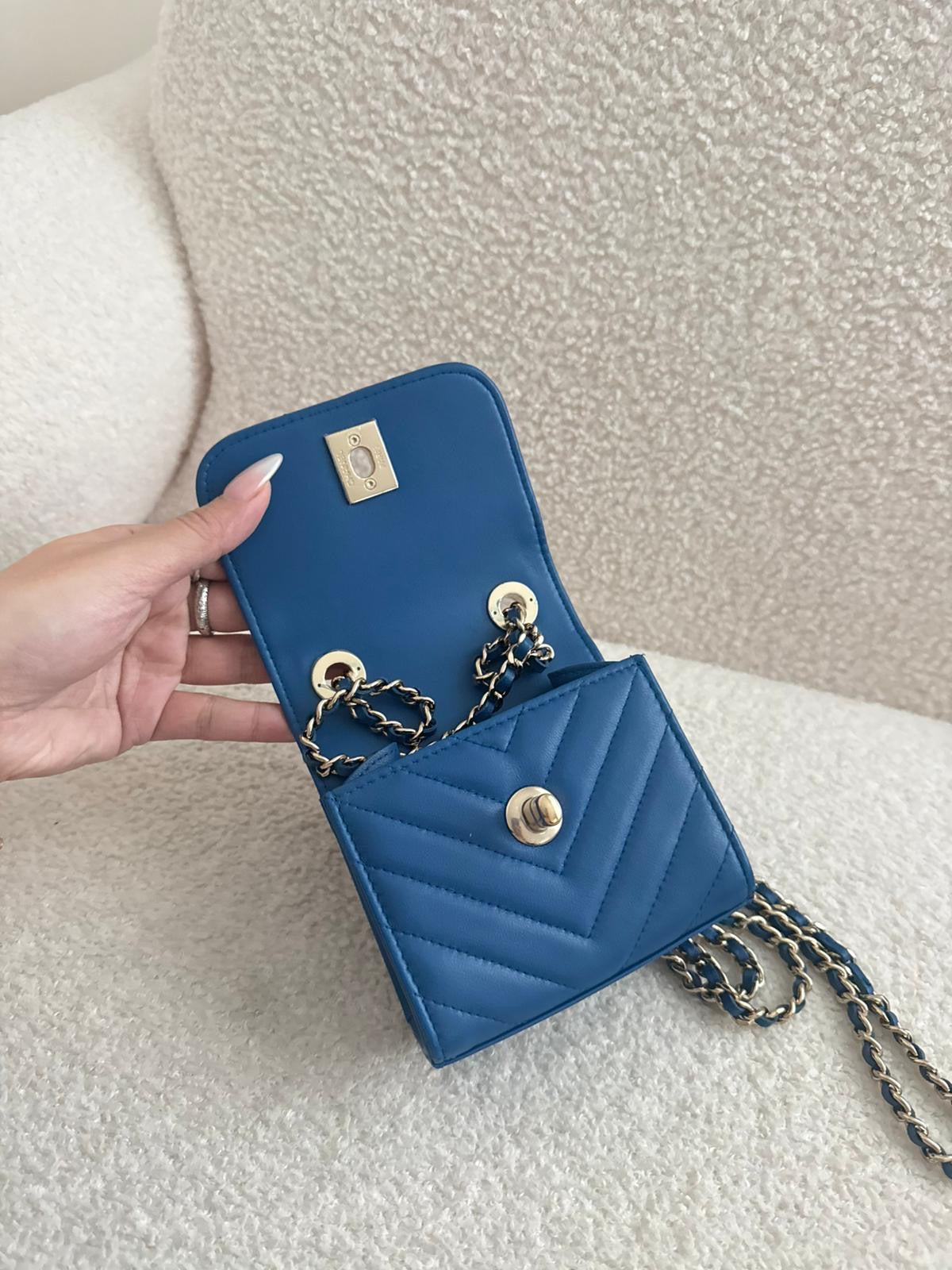 Chanel Mini Trendy Clutch On Chain