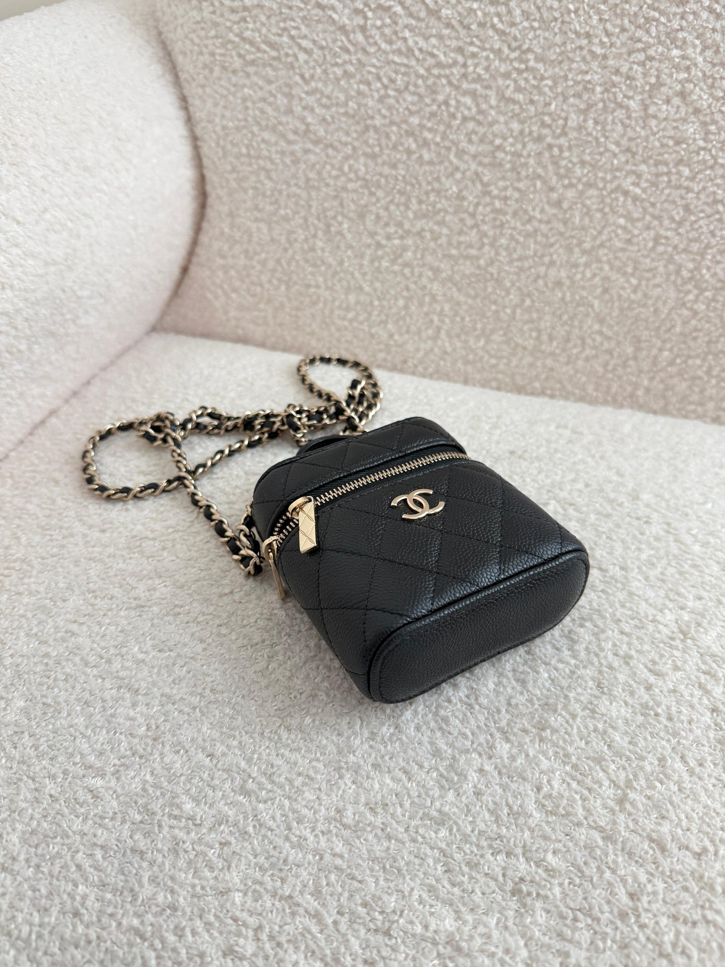 Chanel Mini Vanity Clutch On Chain