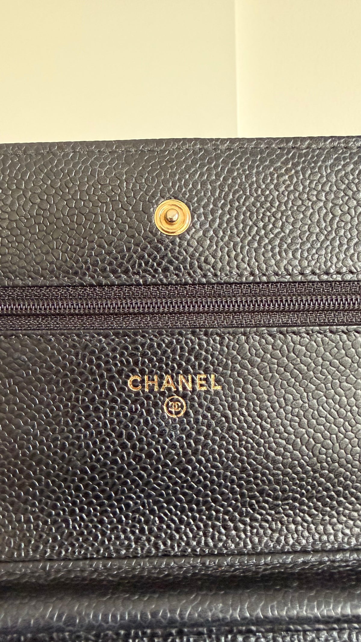 Chanel Quilted Wallet On Chain