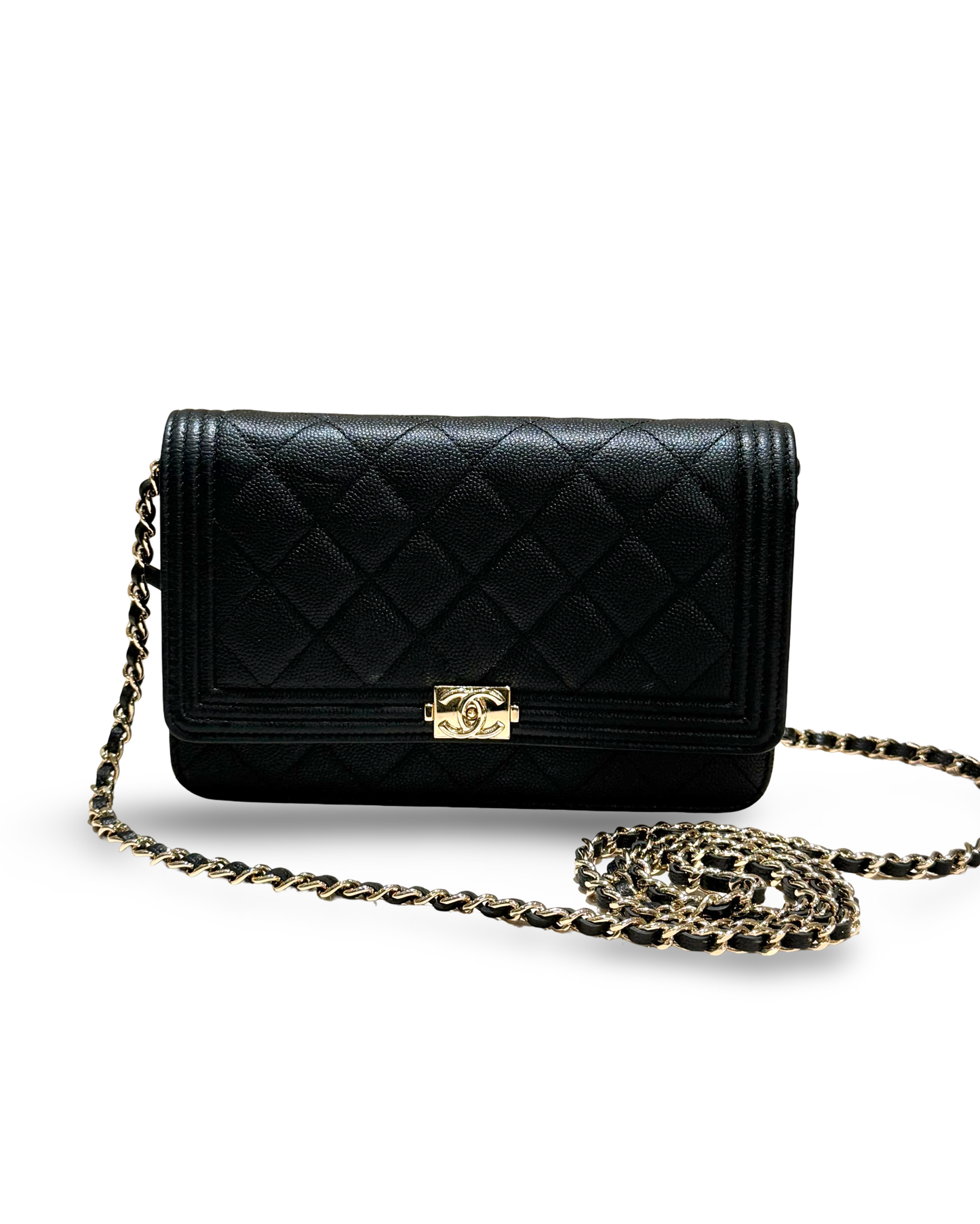Chanel Boy Wallet On Chain